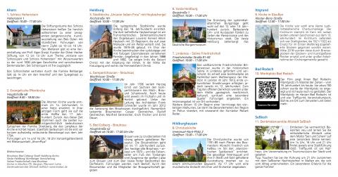 Tag des offenen Denkmals Flyer Seite 2